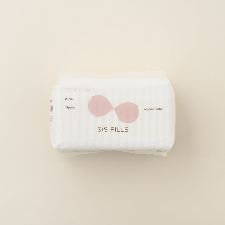 【SISIFILLE】PERIOD PADS_29cm 特に多い日用 羽あり