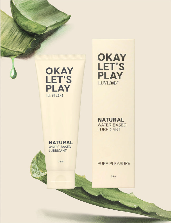 【LUVLOOB】NATURAL WATER-BASED LUBRICANT(ウォーターベース ローション 無香料)