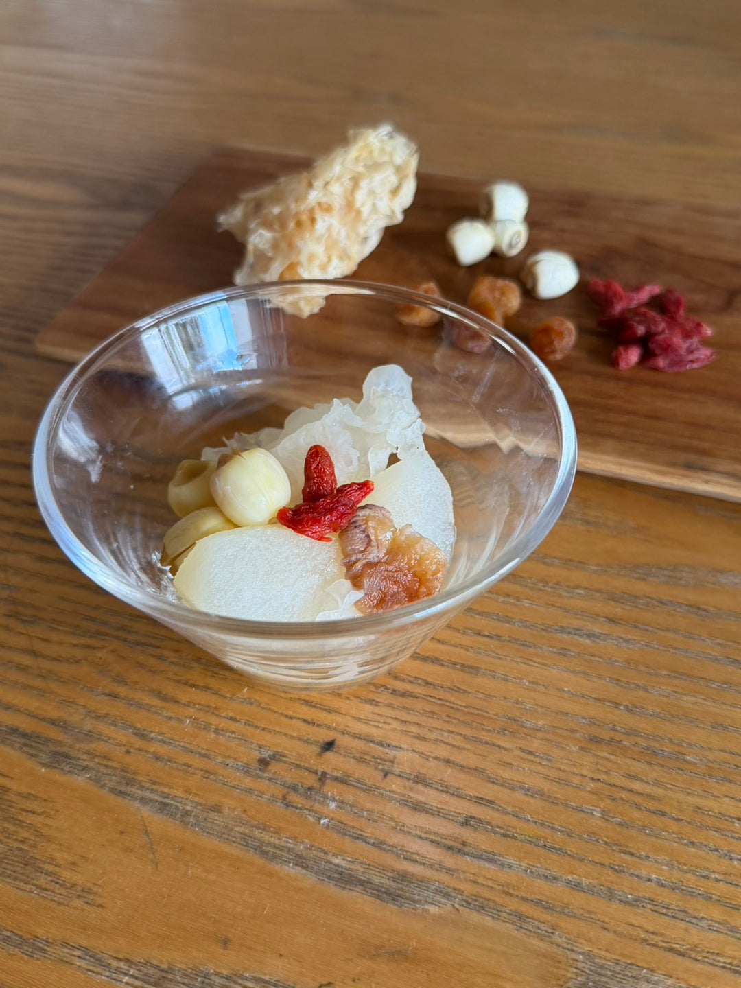 ９/５(日)13:00- 秋の始まりを潤す薬膳 -梨と白きくらげのコンポート編-  ズボラ養生　SOUP MIX　happy dream（ハッピードリーム）(￥1,296）のお土産付き