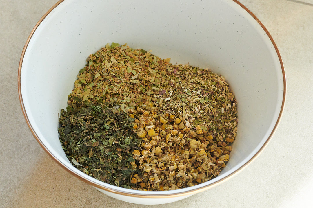 【LE BOIS ECLAT ブレンドハーブティー】Tisane 季節のムズムズに。お守りブレンド　50g